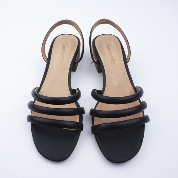 New MADEWELL The Addie Slingback Sandal in Leather - Picture 3 of 5